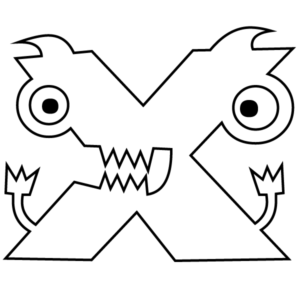 Letter X Coloring Page – Babadoodle