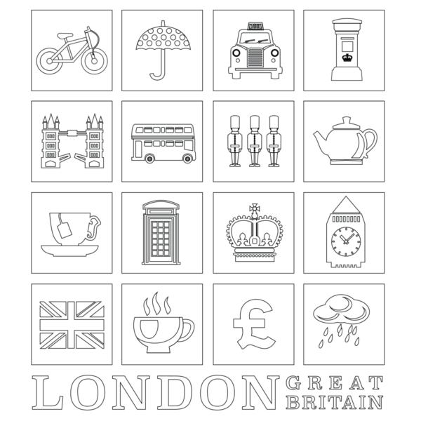 London Coloring Page – Babadoodle