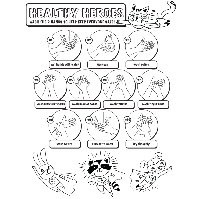 Healthy Heroes: How to wash your hands