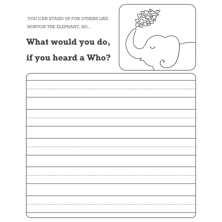 What Would You Do? Writing Practice (printable pdf)